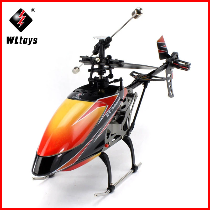 

Высокое качество WLtoys V912 большой 52 см 2,4 ГГц 4Ch с одним лезвием пульт дистанционного управления RC вертолет гироскоп RTF
