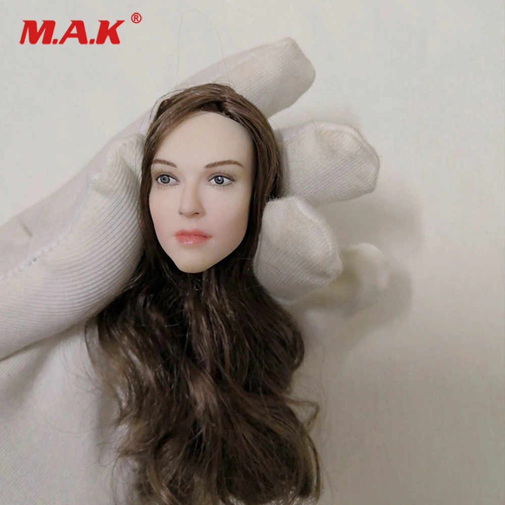 

1/6 Scale Female Head Sculpt Ellen Page girl Head Carving Model For 12" Pale Action Figure Body Collection Gift