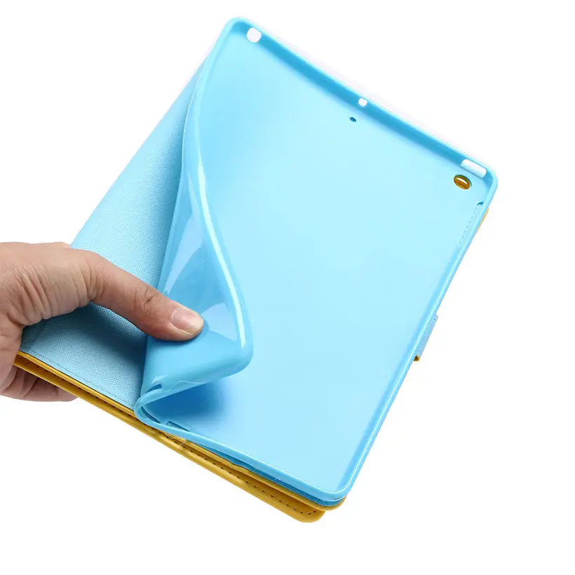 Модный кожаный чехол с цветочным узором для Apple ipad Air 5 чехлы планшетов мягкая