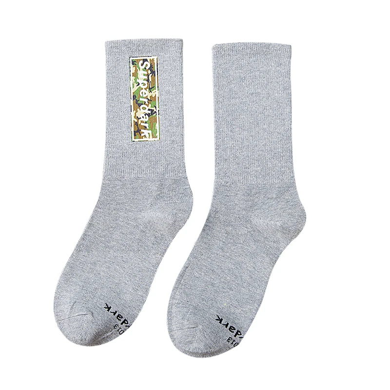 Harajuku Hop Hip Tide Брендовые мужские носки 100 хлопок короткие для движения белые Calcetines