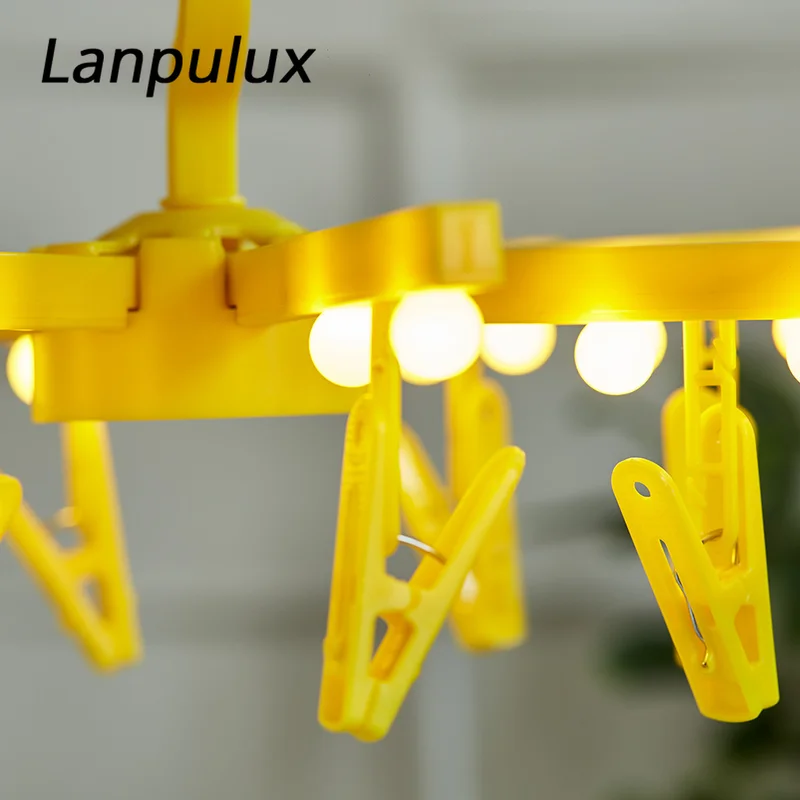Lanpulux фото памятки зажимы ночные светильники креативные 16LED одежда складная