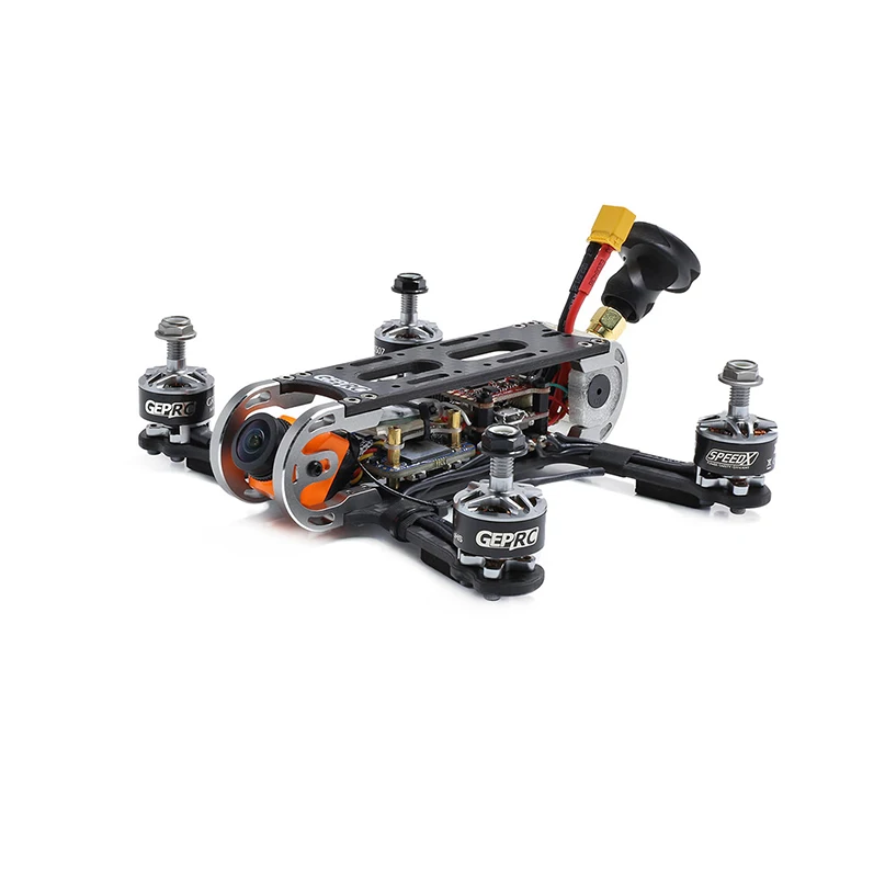 Обновленный гоночный Дрон GEPRC GEP-CX Cygnet3 Pro 145 мм 3 дюйма FPV PNP BNF с стабильным мотором F4 1507 Runcam split Mini 2 1080P камера