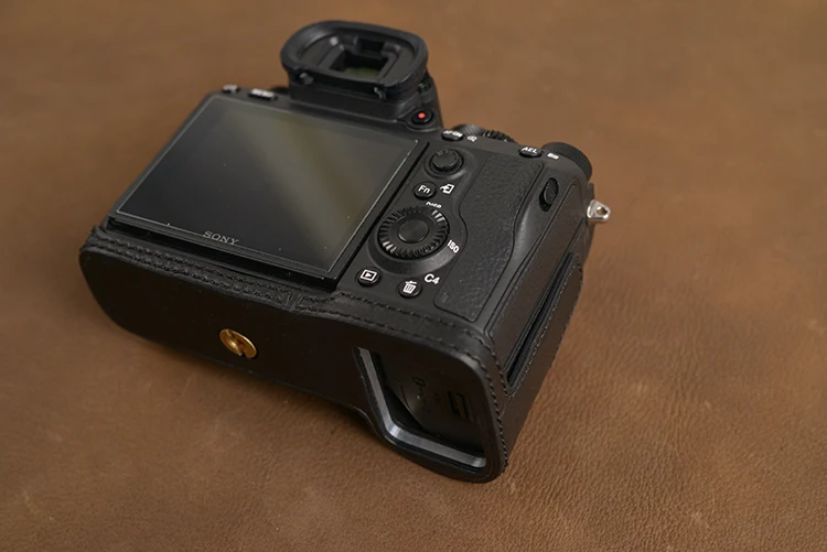 AYdgcam брендовый чехол для камеры из натуральной кожи ручной работы для sony A9 A9 A7R-M3 A7R Mark III