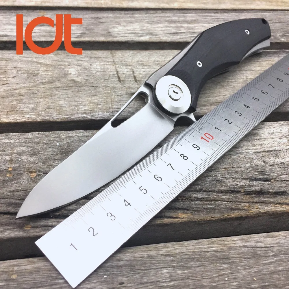 Складной нож LDT Bear Dark Wild Boar D2 лезвие из стали G10 тактические ножи Походный