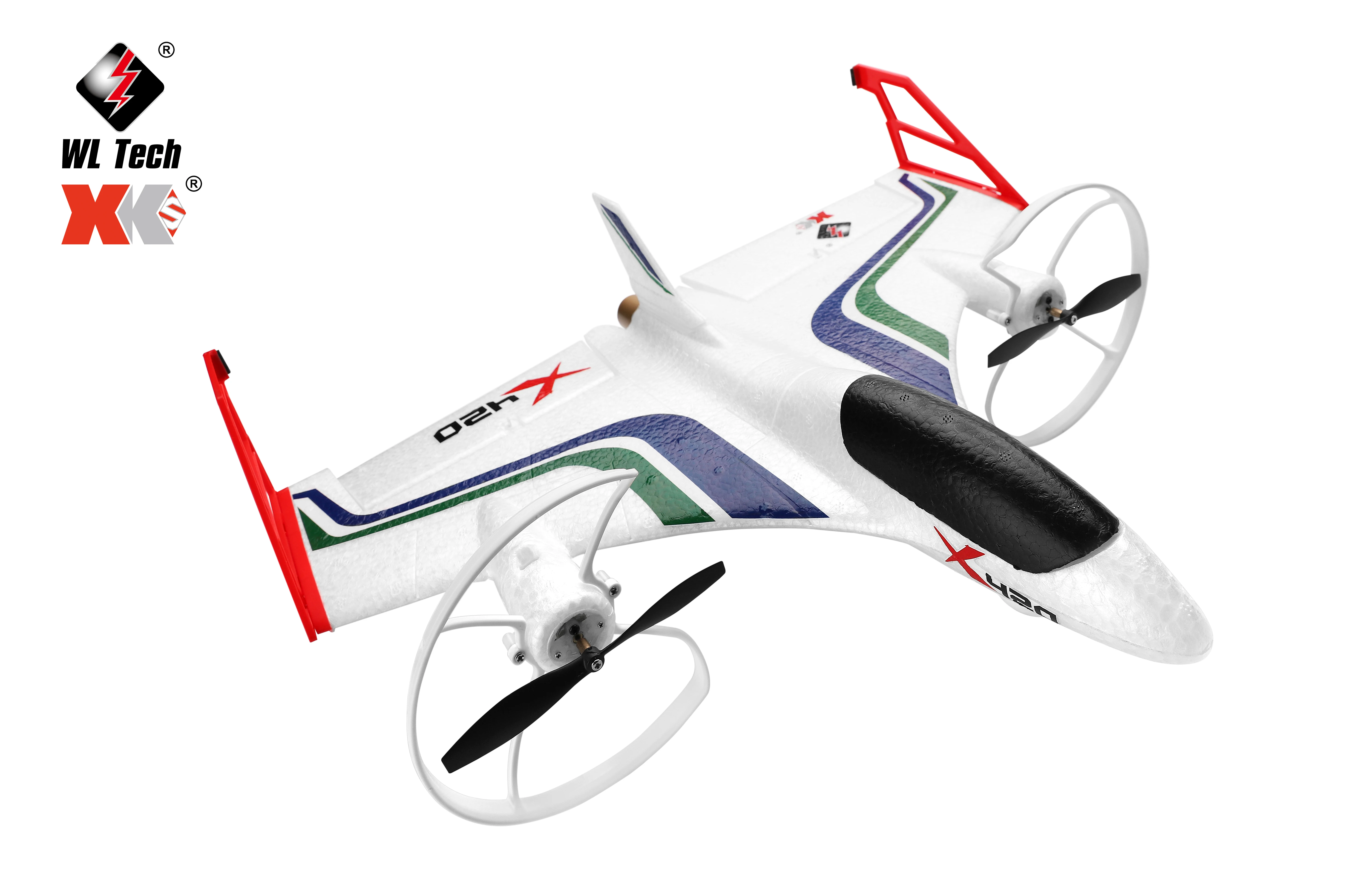 IMPULLS wltoys X420 планер из пеноматериала самолет 6 осевой гироскоп бесщеточный