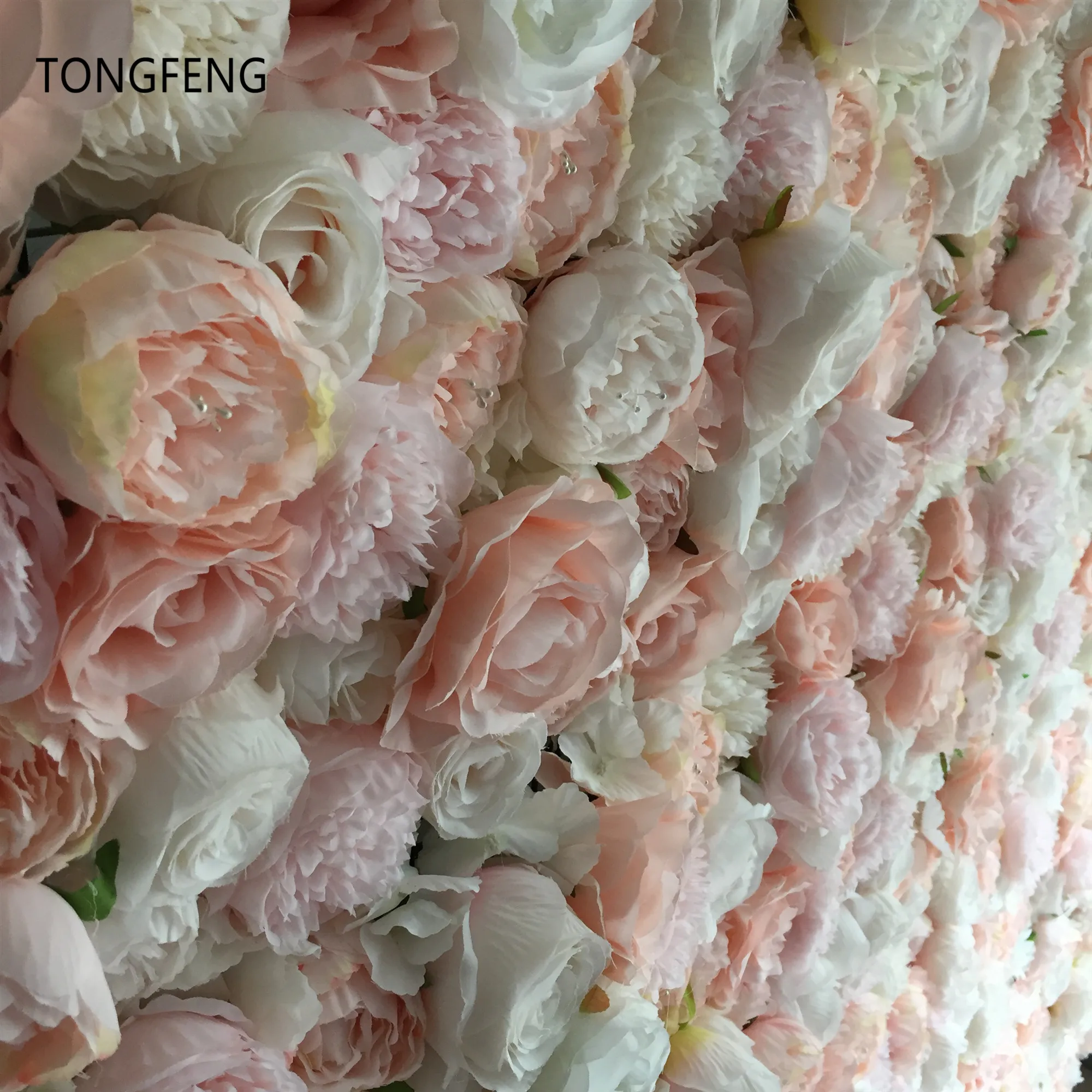 TONGFENG розовый 8 шт./лот искусственная Шелковая Роза Пион 3D цветок настенная панель