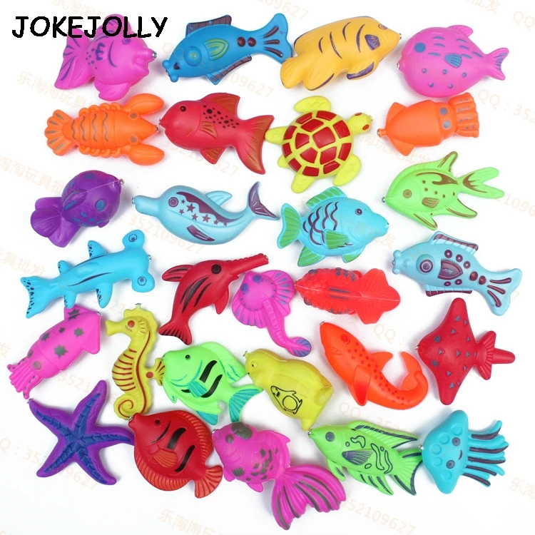 6 шт./лот обучающие игрушки для рыбалки на открытом воздухе спортивные рыбки