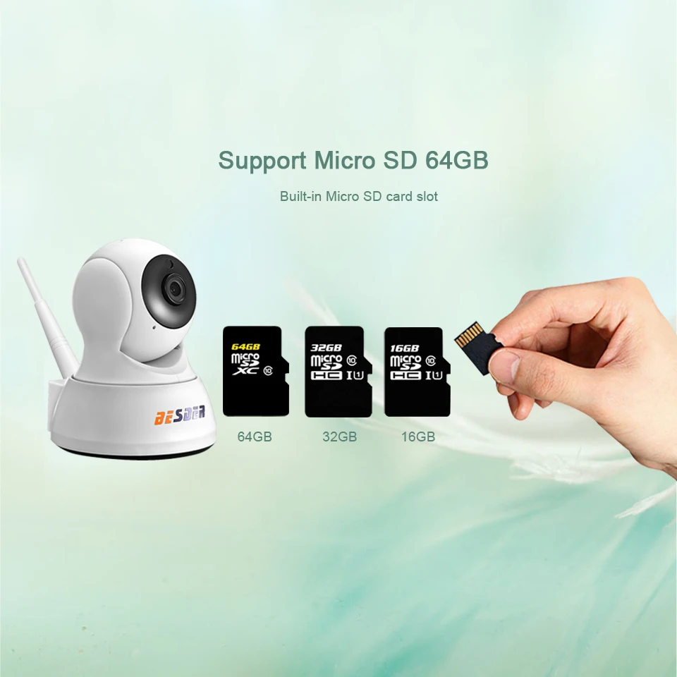 Besder 1080P 720P домашняя ip-камера безопасности двухсторонняя аудио Беспроводная мини-камера ночного видения CCTV WiFi камера Детский Монитор iCsee