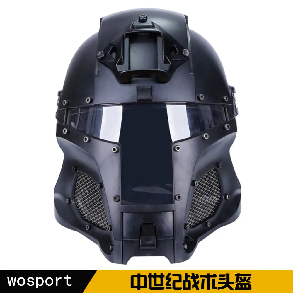 WoSporT тактический военный шлем баллистический боковой рельс NVG кожух переносная