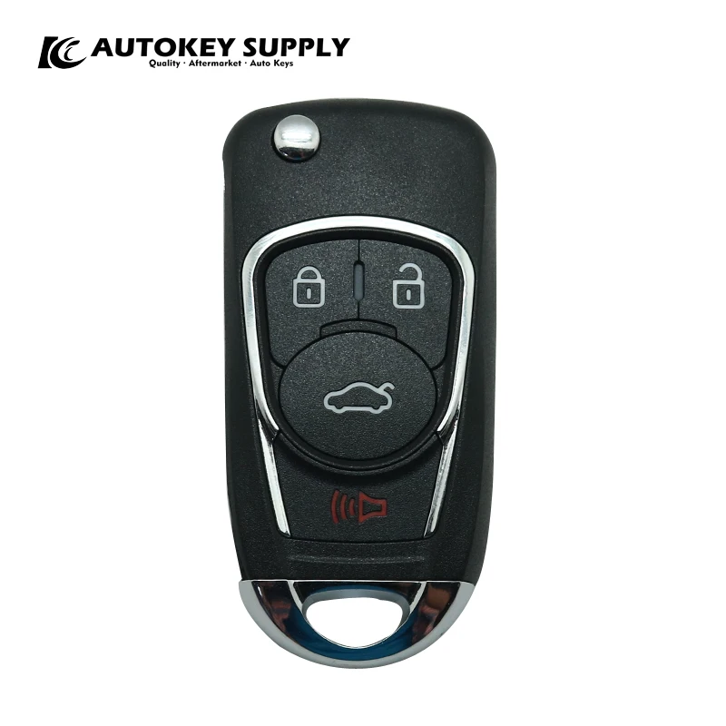Дистанционный ключ AKFTFC404 AUTOKEYSUPPLY с 4 кнопками Ask 433 МГц (копирование фиксированного