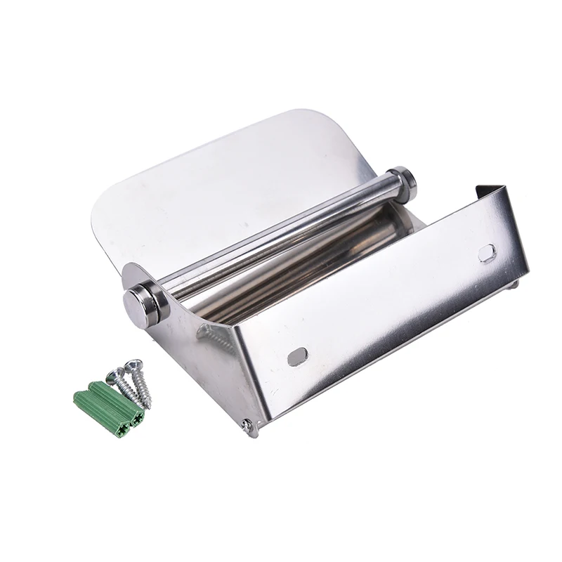 1 шт. удивительный прочный держатель туалетной бумаги из нержавеющей стали