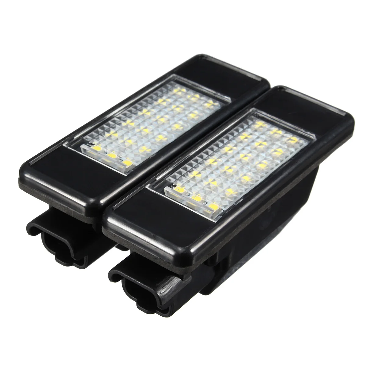 2X Car Rear 18 LED SMD License Number Plate Light Lamp 6000K For Peugeot 106 207 307 308 406 407 508 For CITROEN C3 C4 C5 C6 C8