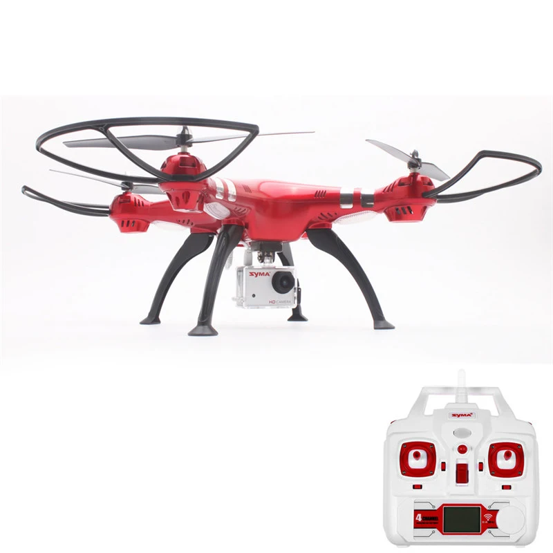 Syma X8HG 2 4G 4CH 6 осевой гироскоп RTF Радиоуправляемый Дрон Квадрокоптер с камерой 1080 МП