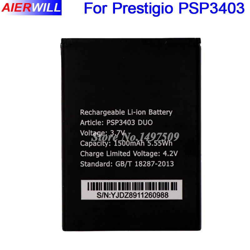 PSP3403 DUO Аккумулятор для Prestigio wize L3 аккумулятор 1500 мАч|duo battery|battery forbattery for prestigio |