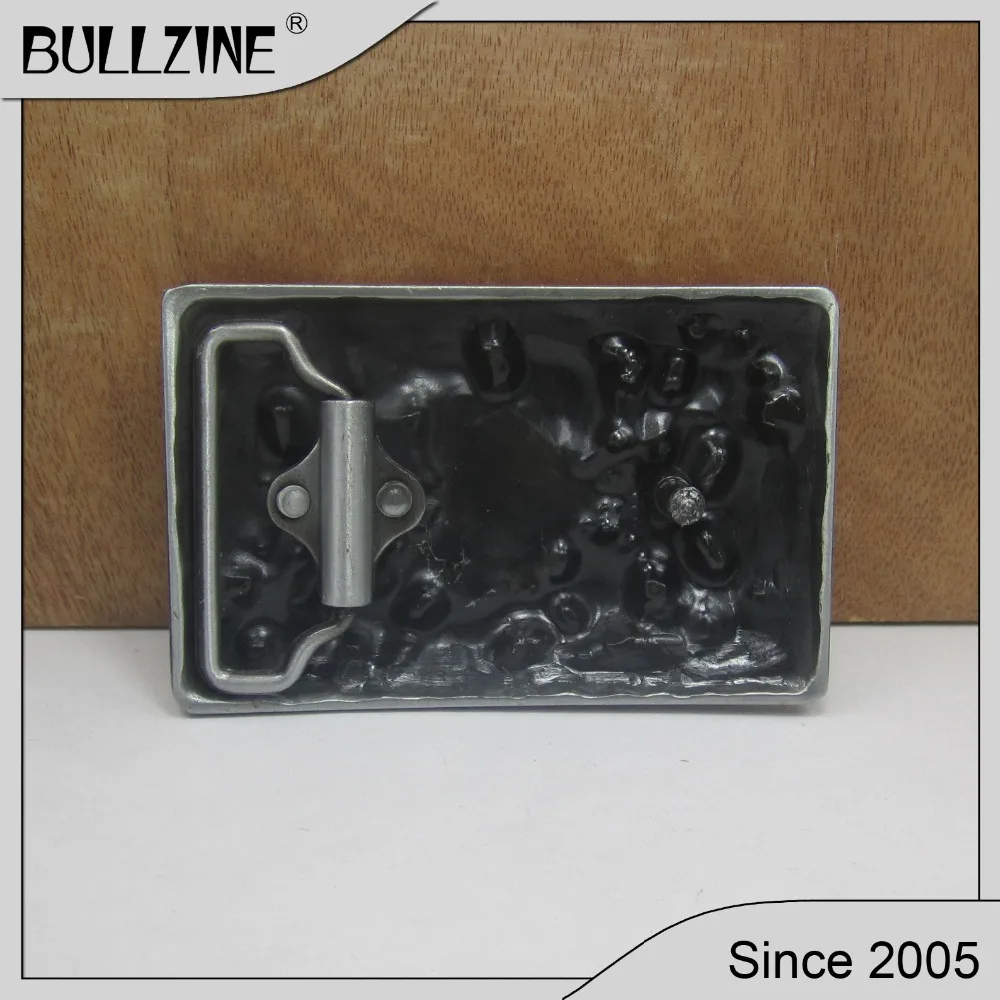 Оптовая продажа ремень Bullzine из цинкового сплава в стиле ретро с черепом