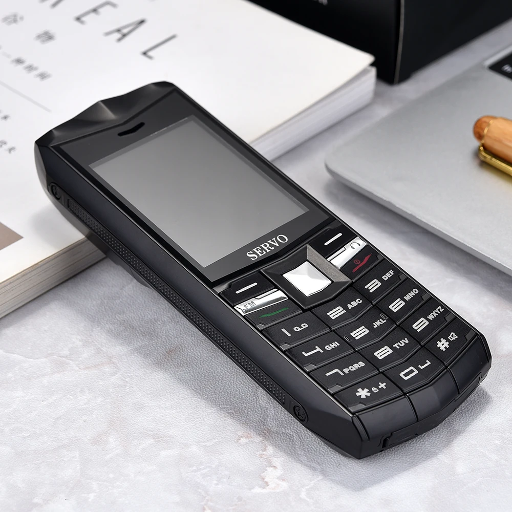 Новинка! SERVO R26 2," мобильный телефон с FM TWS 5,0 Bluetooth беспроводные наушники power Bank GSM GPRS GSM студенческий телефон для пожилых людей
