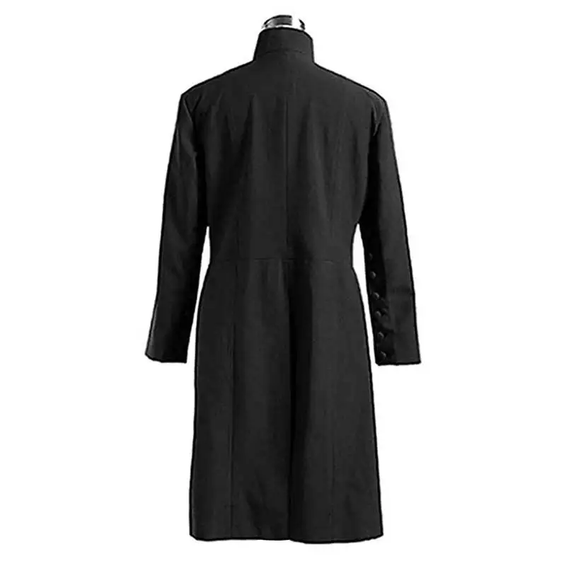 Men Women Halloween Costume Professor Severus Snape Hogwarts School Cloak Deathly Hallows Magic Robe Professor Uniform