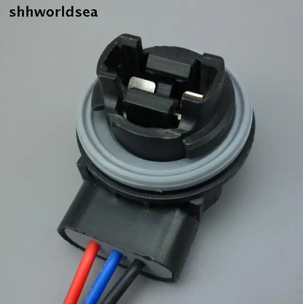 Shhworldsea 2 шт. 3157 3057 3757 4157 4057 4114 3457A 3757A 3357 светодиодная автомобильная лампа тормозной