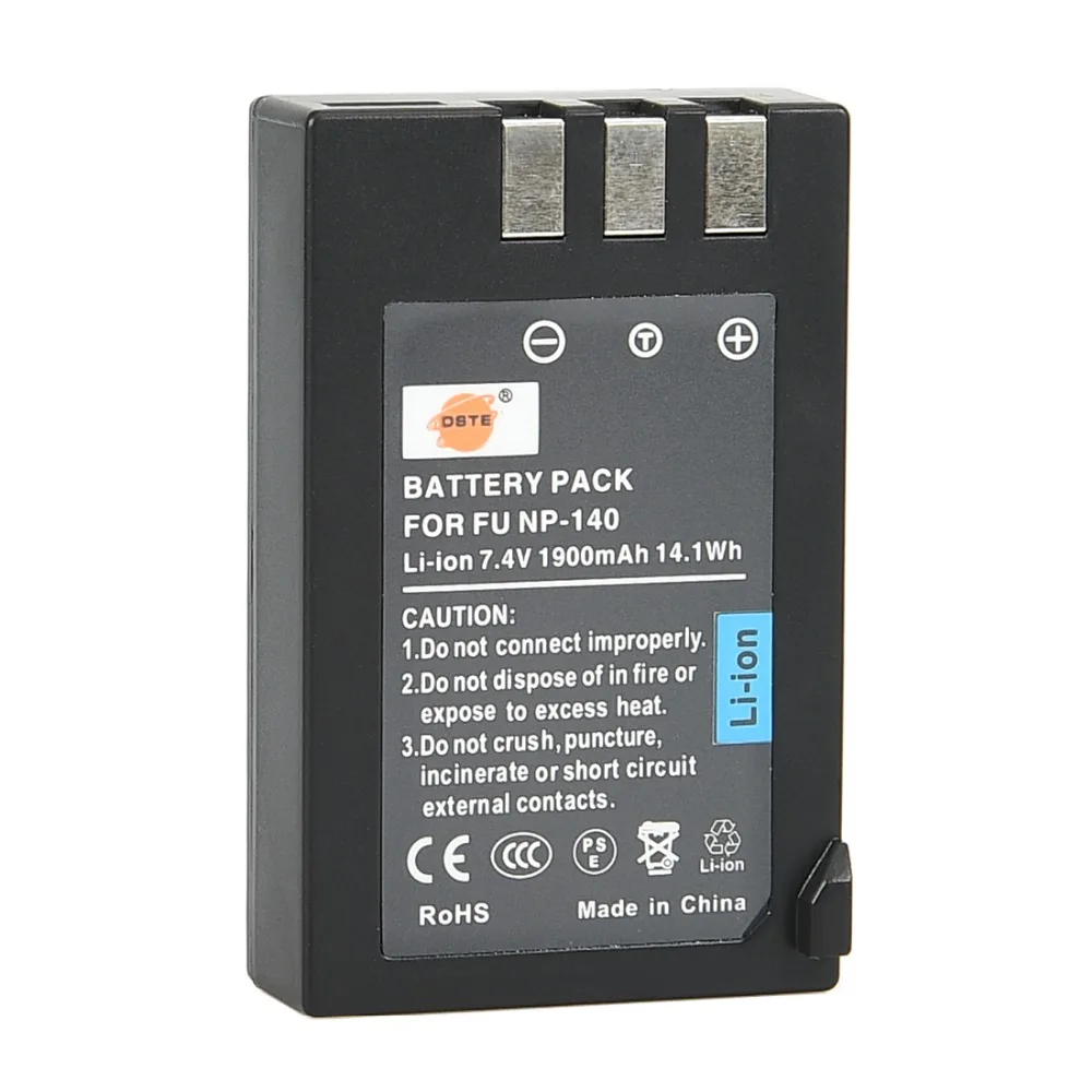 2 шт. литий ионный аккумулятор DSTE с USB портом для цифровой камеры Fuji FinePix S100 S200