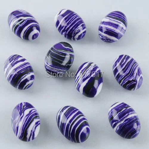 Бесплатная доставка Многоцветный Бирюзовый Драгоценные Камни Овальный Кабошон