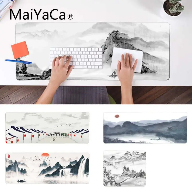 MaiYaCa Подарочный коврик для мальчика китайский пейзаж живопись геймер игровые