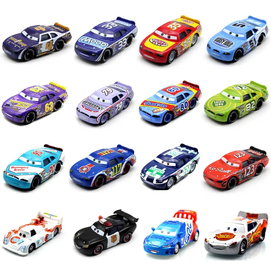 

Disney Pixar Cars 3 1:55 Role No.4 Weathers Lighting McQueen Diecast Metal Car Model New Year 2018 Best Gifts For Boys Kids