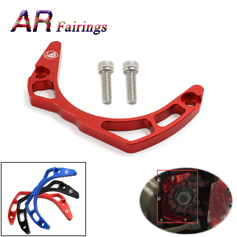 

06-17 For Yamaha Raptor 700 YFM700 YFM 700 CNC Chain Saver Guard Engine Cases Frame Slider Protection 2006 - 2017 Red Black Blue