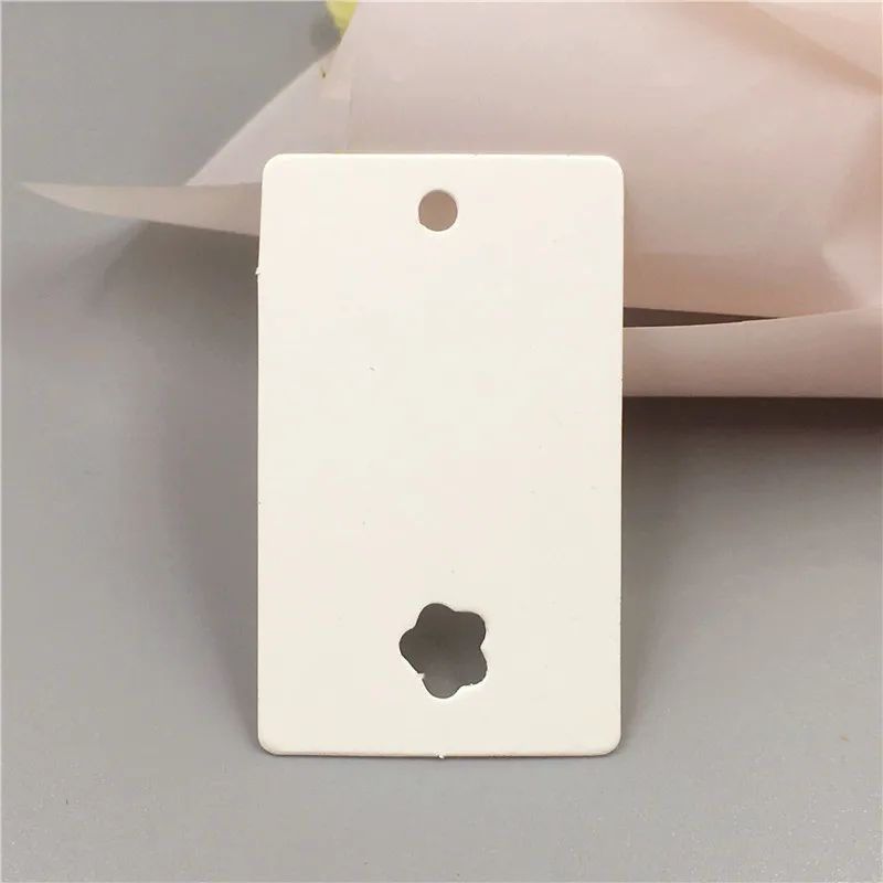 Multiple Colors Kraft Paper Tags Jewelry Carrying Cases Price Tag Festival Birthday Party Note Blank Mark Hang 200Pcs/Lot | Украшения и