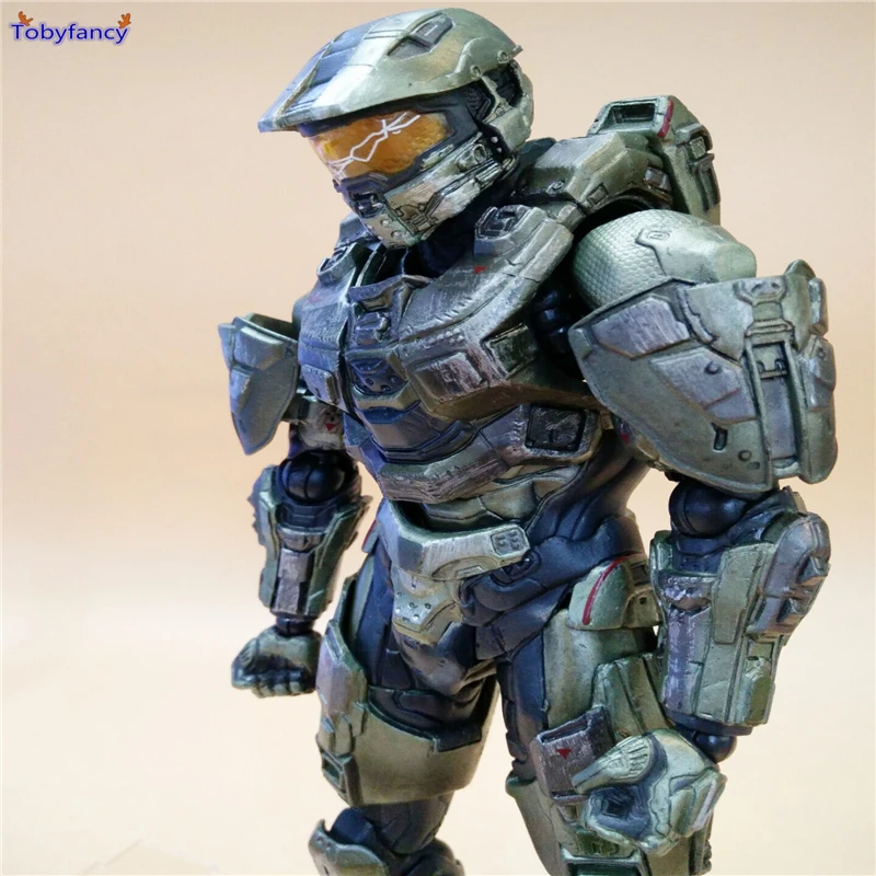 Tobyfancy Halo 5 фигурку Играть искусств Кай Игрушечные лошадки Master Chief PA Kai Коллекция