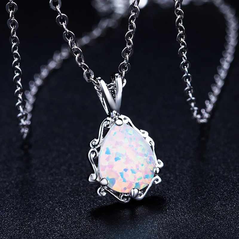 2020 новые оригинальные кристаллы от Swarovski ожерелья Чокеры с опалом серебро 925