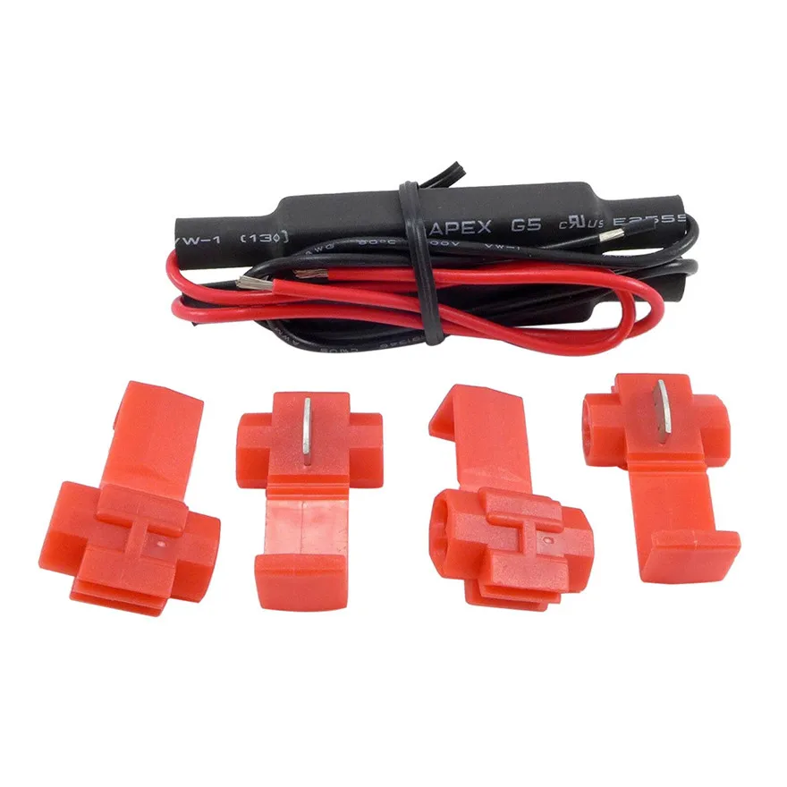 2Pcs Motorcycle Turn Signal Inline Load Resistors K &amp S 2 LED Fixes Fast Flash Accessories Brand new High Quality Practical l517 |