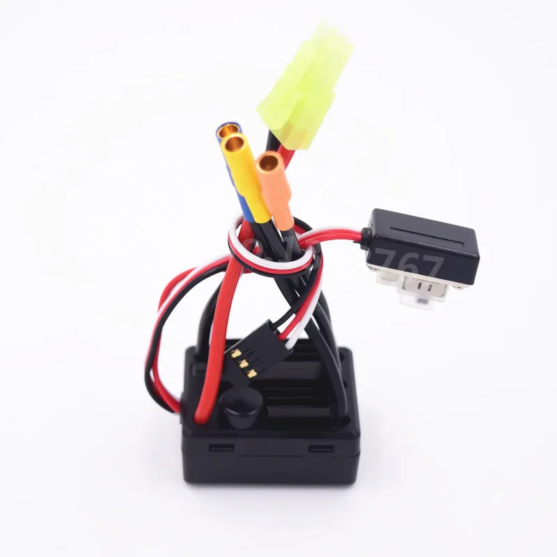 RC 25A водонепроницаемый ESC 2S 3S 2-3S Lipo BEC 6V @ 1A NiMH 2440 мотор для моделей 1/16 1/18 масштаб