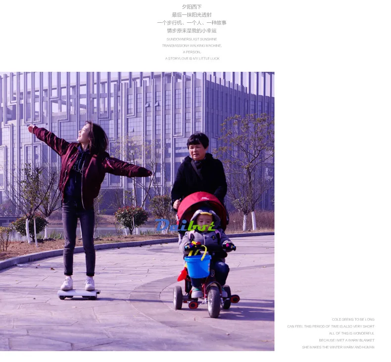 Новинка 2017 года популярные Тетрадь скутер Портативный четыре колеса