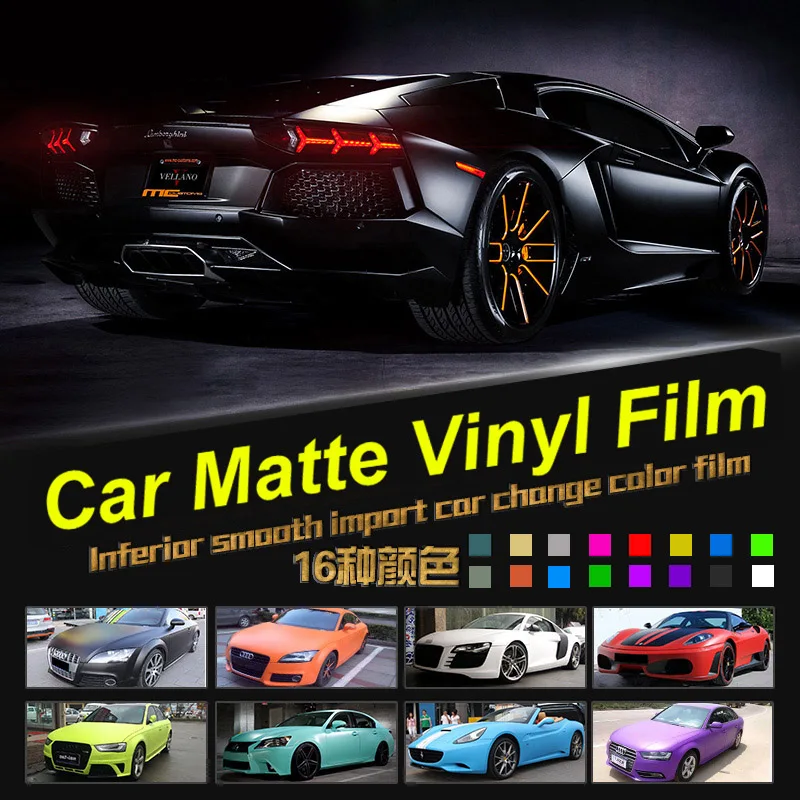 50x152 см YGM автомобильный Стайлинг матовая виниловая пленка Наклейка Фольга без