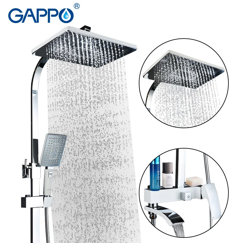 GAPPO белый смеситель для ванны душа ванны|tap tap|tap headtap mixer |