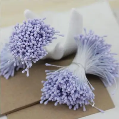 15 400 шт 2 мм матовый мини цветок Stamen Pistil Искусственные цветы аксессуары DIY свадебный торт Топ Скрапбукинг Украшение для открыток - Цвет: 15