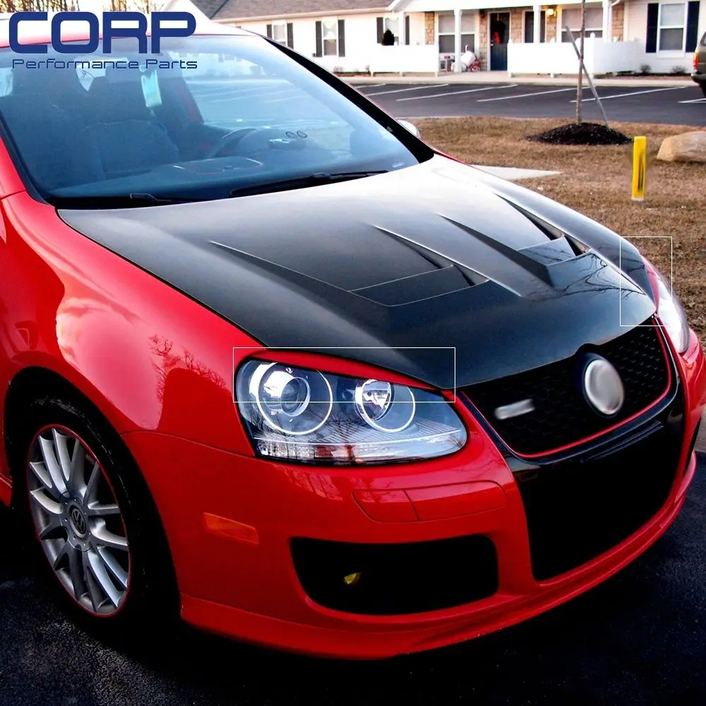 2 шт. фар веки для 2006 2009 VW Гольф GTI Jetta R32 Кролик MK5 черный|eyelid|eyelids headlights |