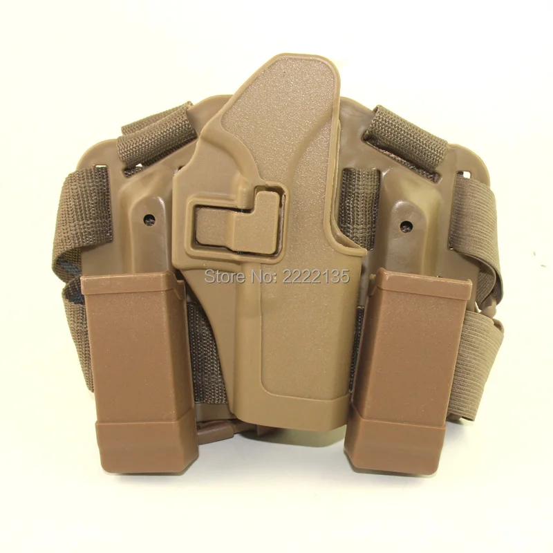 Тактический CQC Glock пистолет Боевая кобура набедренная сумка охотничья ножная для