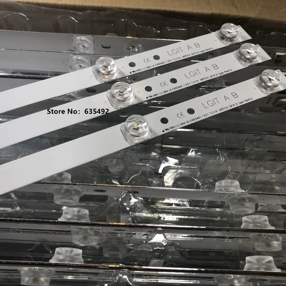 

590MM LED Backlight for LG 32" TV 32MB25VQ 6916l-1974A 6916L-1975A 1981A LV320DUE 32LF5800 32LB5610 LG innotek drt 3.0 32inch