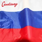 Флаги России, баннер со страной из полиэстера, 90x150 см
