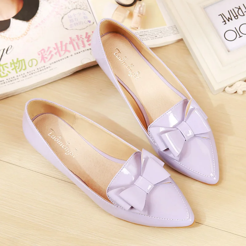 Женские туфли с бантом бабочкой Taomengsi зимняя обувь универсальные 2021|ladies shoes|shoes