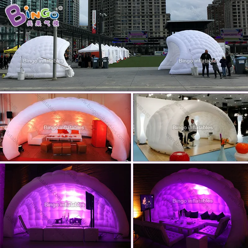4X3 4X2 метра надувная палатка для кемпинга/открытый сад igloo/надувные купольные