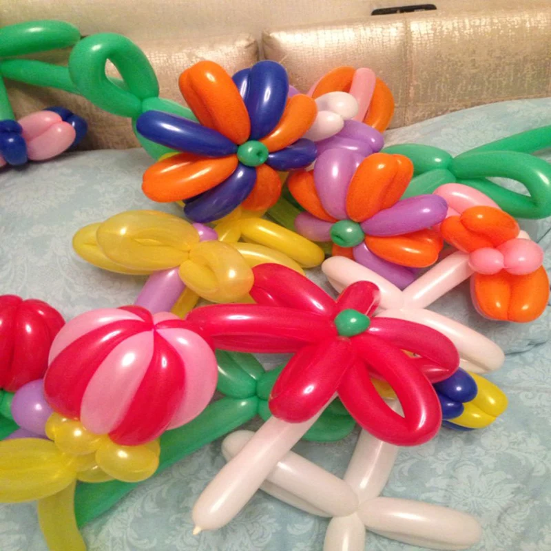 200 шт./лот Хорошее качество магия Шарики Длинные шар моделирование латекс клоун