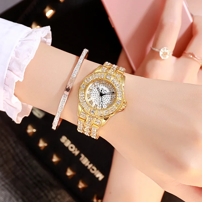 Relojes Mujer 2019 роскошные Брендовые женские часы с кристаллами бриллианты звездное