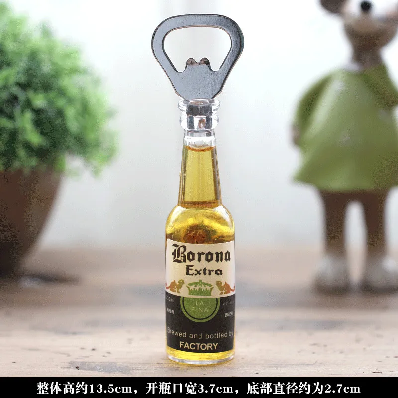 Bottle opener magnet Магнитная открывалка для бутылок, магнит на холодильник, открывалка для пива, Ima De Geladeira Aimant Imanes, Ретро стиль, домашние бары, кафе, небольшие украшения - Цвет: Bottle opener magnet