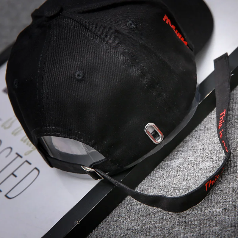 Летние бейсболки мужские буквы вышивка Snapback Хип Хоп с длинным поясом женский