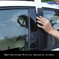 car door window column trim pillar strip mirror pc stickers for honda civic accord 10th 9th 8th inspire vezel xrv accessories