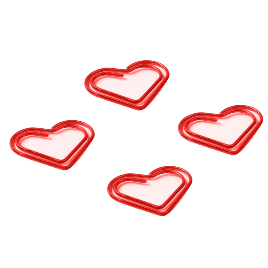 FangNymph Kawaii Love Heart 10 шт./упак. металлический зажим для бумаги канцелярские