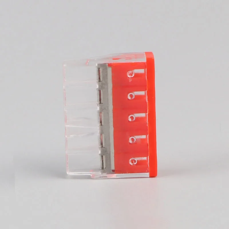 Универсальный компактный провод-коннектор клеммный блок с рычагом 2019 |