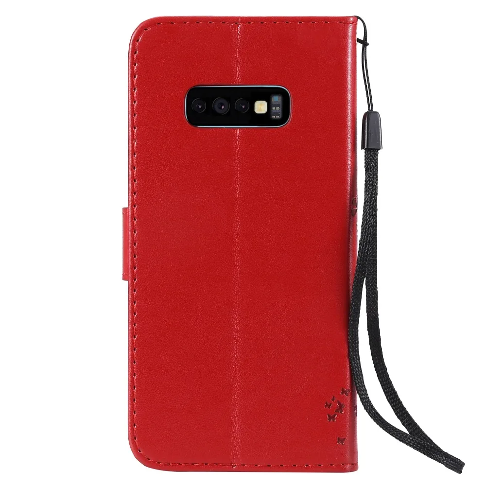 Флип Чехол Для samsung Galaxy S10 S8 S9 S6 S7 край S3 S4 S5 J1 J3 J5 J7 A5 A3 J4 J6 A6 A7 A8 A9 из искусственной кожи чехол-портмоне
